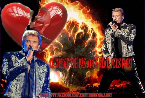 Johnny Hallyday - ce qui ne tue pas nous rend plus fort